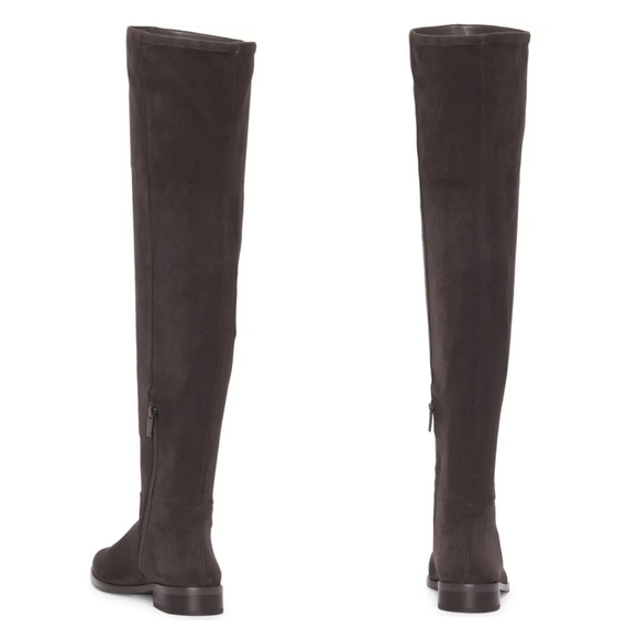 Classy Chic Fitted Vince Camuto Slate Gray Boots - Picture 4 of 8